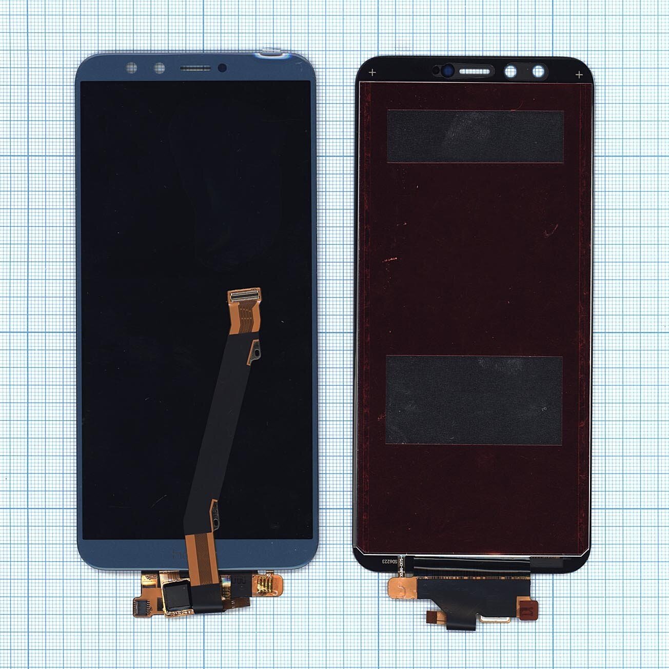 Дисплей (модуль) для Huawei Honor 9 Lite в сборе с тачскрином светло-синий