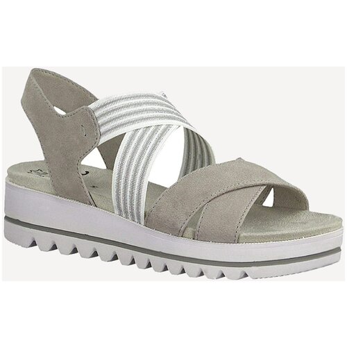 фото Сандалии s.oliver, натуральная кожа, полнота 8, размер 39, серый