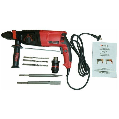Перфоратор Edon RH-261150 без аккумулятора1150 Вт 5530₽