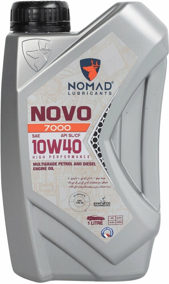 Масло моторное Nomad Novo 7000 10W40 1л