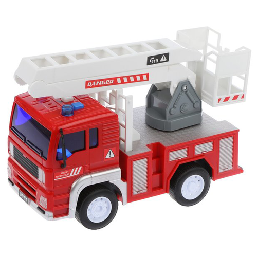 Пожарный автомобиль WenYi WY551C 1:20, 19 см, красный пожарный автомобиль funky toys ft61094 1 43 19 см красный