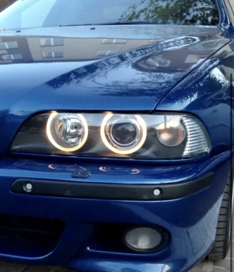 Стёкла для фар BMW E39 рест