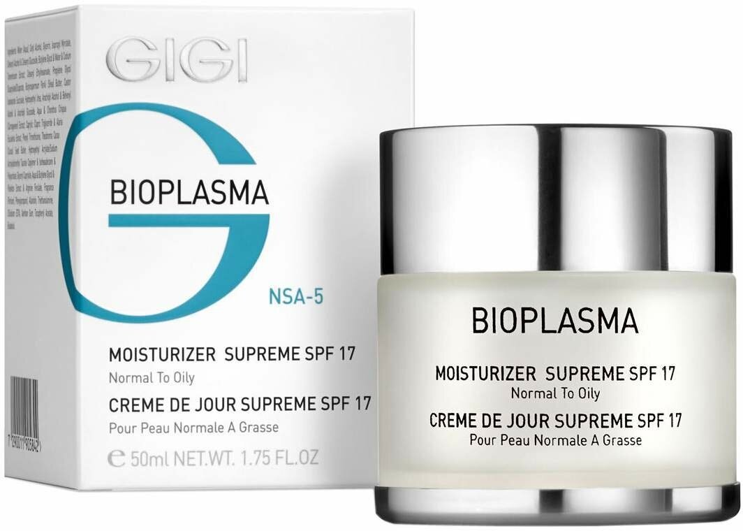 Gigi Bioplasma NSA-5 Moisturizer Supreme крем увлажняющий для нормальной и жирной кожи, 50 мл