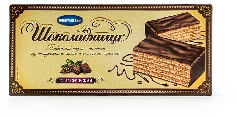 Торт вафельный Шоколадница классическая