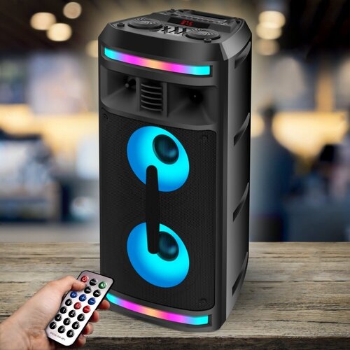 Переносная Bluetooth MIDI-система GiNZZU GM-208 черного цвета 5899₽