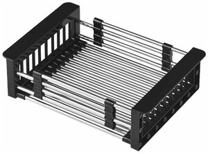 Коландер <b>для</b> кухонной <b>мойки</b> универсальный ULGRAN U-05-308 <span>которая позволяет подстраивать его под ширину <b>мойки</b>. размеры регулируются от 26 см до 44 см. используется <b>для</b> сушки: столовых приборов овощей фруктов преимущества регулируется длина</span>