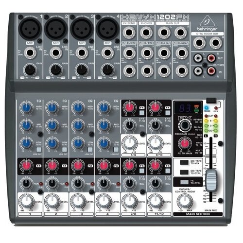 фото Behringer xenyx 1202fx микшерный пульт