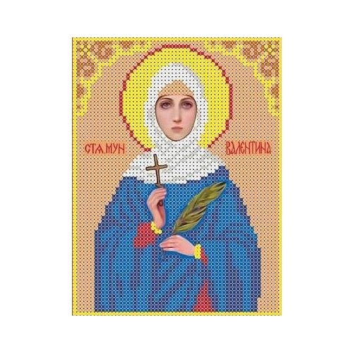 фото Набор святая валентина бисер 12,8х16,8 каролинка кбин(ч) 5021