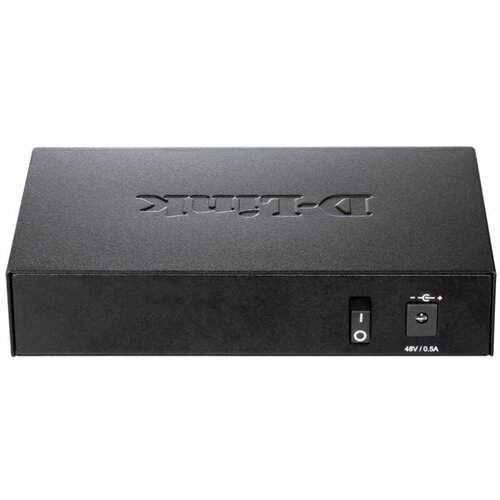 Коммутатор D-Link DGS-1005PA1A 5x1Гбитс 4PoE 60W неуправляемый 608000₽