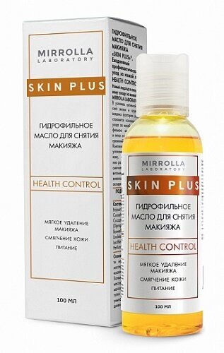 фото Масло для снятия макияжа гидрофильное Skin Plus Mirrolla 100 мл.