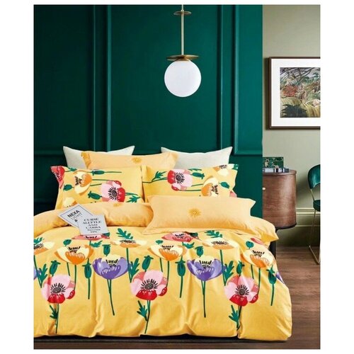 Постельное белье Twill (сатин) евро 4 наволочки: 50x70 (2 шт), 70x70 (2 шт)