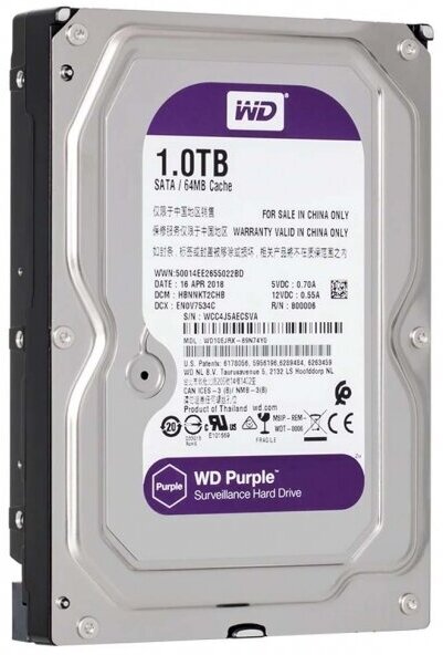 Жесткий диск Western Digital WD10EJRX 1Tb SATAIII 3.5" HDD