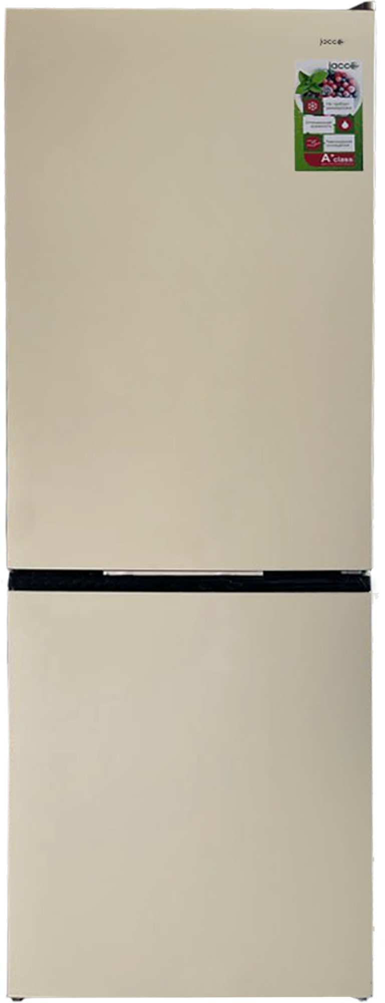 Холодильник JACOO JRF-K350, бежевый - фотография № 1