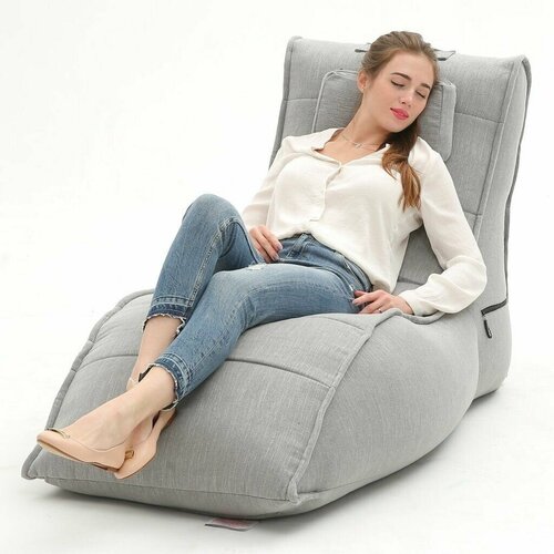 Кресло для домашнего кинотеатра Ambient Lounge - Avatar Sofa - Keystone Grey (светло-серый) - удобный шезлонг для отдыха дома