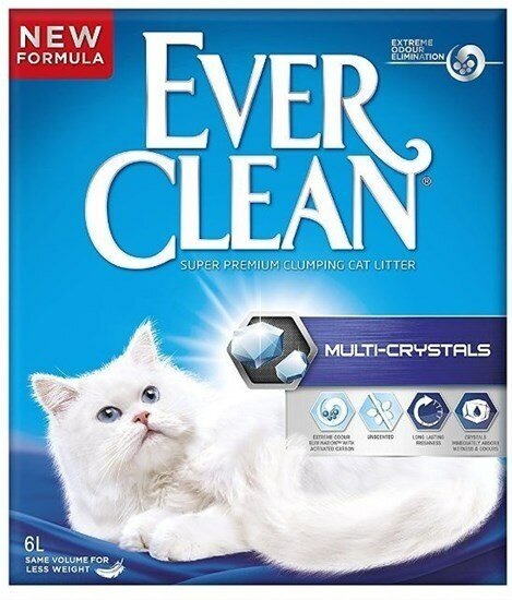 Ever Clean Multi-Crystals Комкующийся наполнитель, 10L - фотография № 12