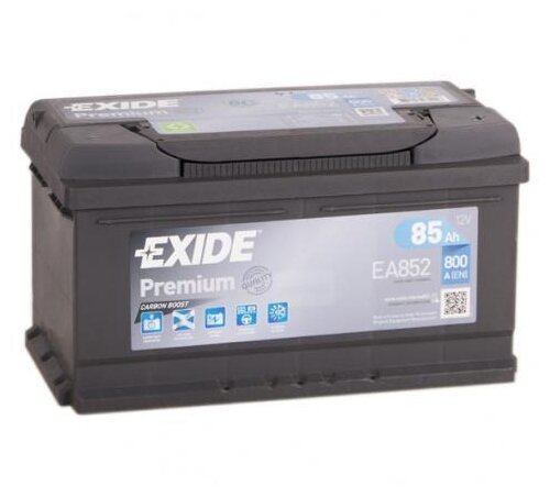 Автомобильный аккумулятор Exide Premium EA852, 315х175х175, полярность обратная