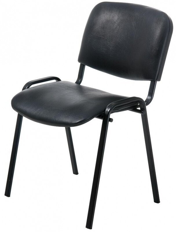 Стул Easy Chair Rio, "Изо", черный, с кожзамом, V-14/PV-1