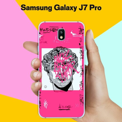 Силиконовый чехол на Samsung Galaxy J7 Pro Набор 13 / для Самсунг Галакси Джей 7 Про