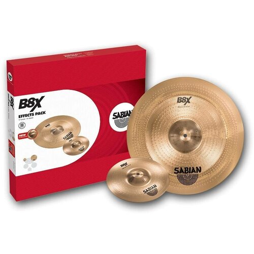 SABIAN B8X EFFECTS PACK набор тарелок комплект тарелок для ударной установки sabian b8x effects pack