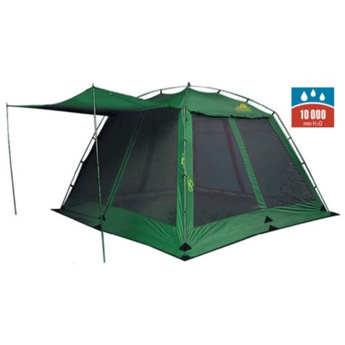 фото Палатка-шатер alexika "china house alu", зеленая