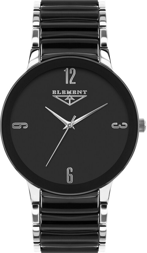 Наручные часы 33 element Basic 331633C, черный, серебряный