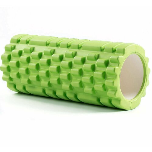 Массажный цилиндр Foam Roller 33см - Зеленый