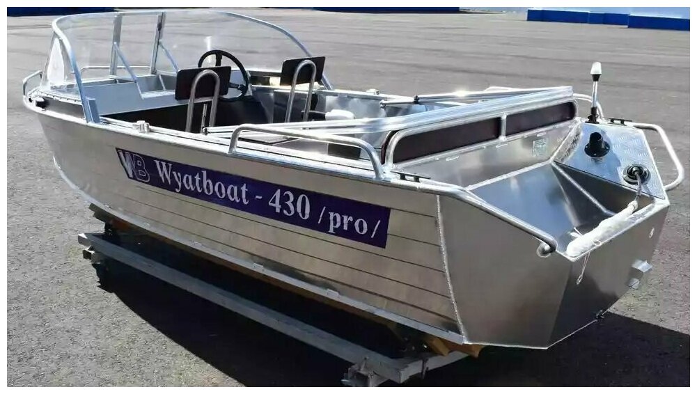 Моторная лодка WYATBOAT-430 PRO