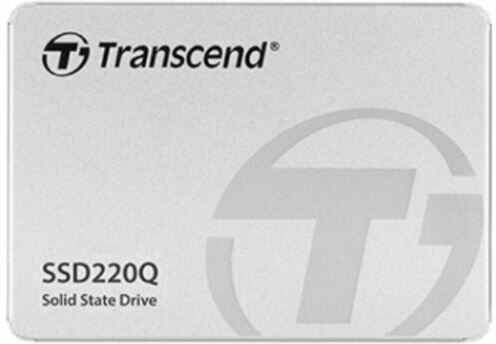 Накопитель SSD 2.5' Transcend TS500GSSD220Q SSD220Q 500GB SATA 6Gb/s QLC 550/500MB/s IOPS 57K/59K MTBF 2M