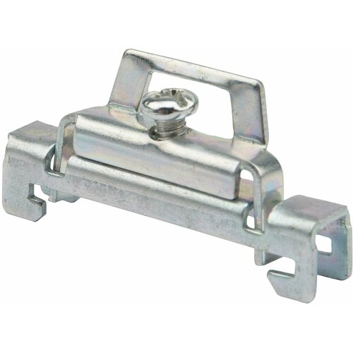 Ограничитель на DIN-рейку (металл) 1 винт (пакет 10 шт/уп) REXANT