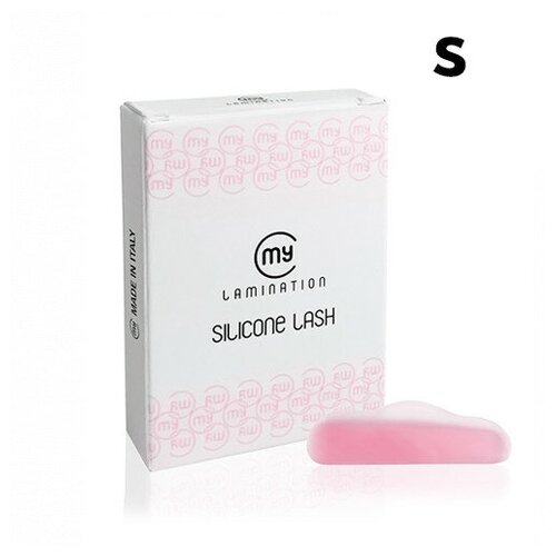 Набор силиконовых бигудей для завивки ресниц My Lamination (Silicone Lash PINK (размер S) 5 пар