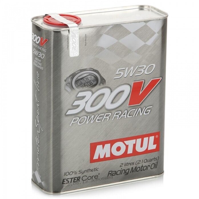 Синтетическое моторное масло Motul 300V Power Racing 5W30