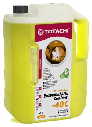 TOTACHI Антифриз TOTACHI EXTENDED LIFE COOLANT -40°C, 4л 43704
