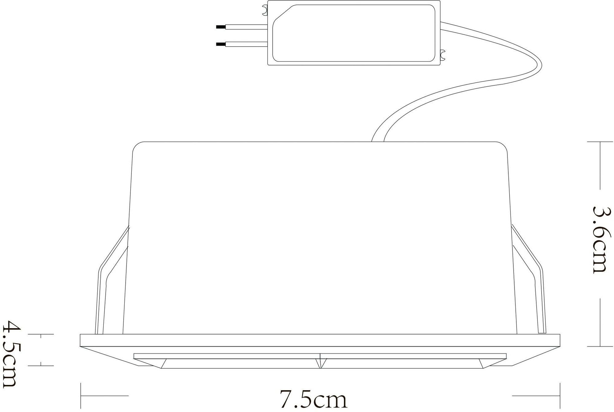 Точечный встраиваемый светильник Arte Lamp GRILL A3153PL-2BK