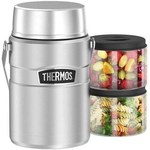 Термос из нержавеющей стали с двумя контейнерами тм THERMOS SK3030 MS 1,39л