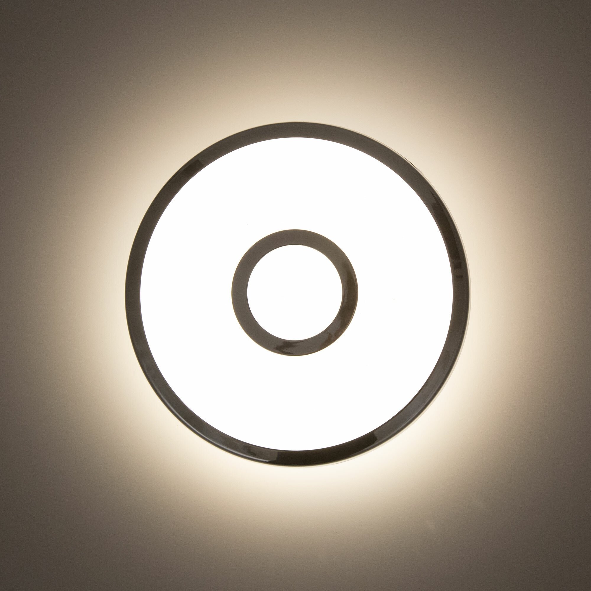 Настенно-потолочный светильник Citilux Старлайт Смарт CL703A10G, 13 Вт, кол-во ламп: 1 шт., 5500 К, цвет арматуры: белый, цвет плафона: хром - фото №7