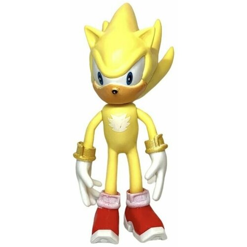 Фигурка Соник Желтый 12 см, пластик, Sonic