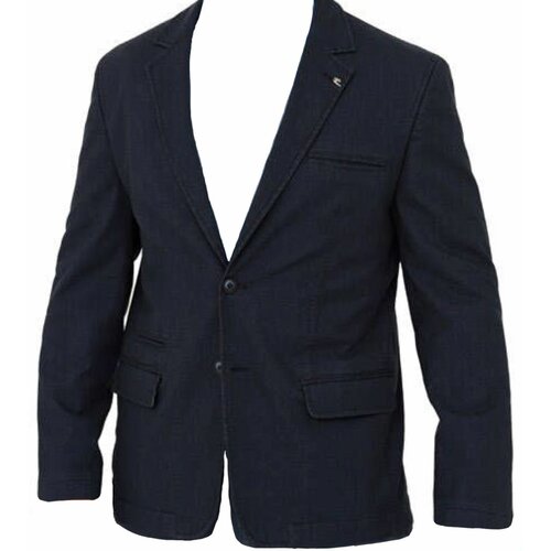 Пиджак W. Wegener, размер 50, синий пиджак w wegener однобортный размер 50 серый