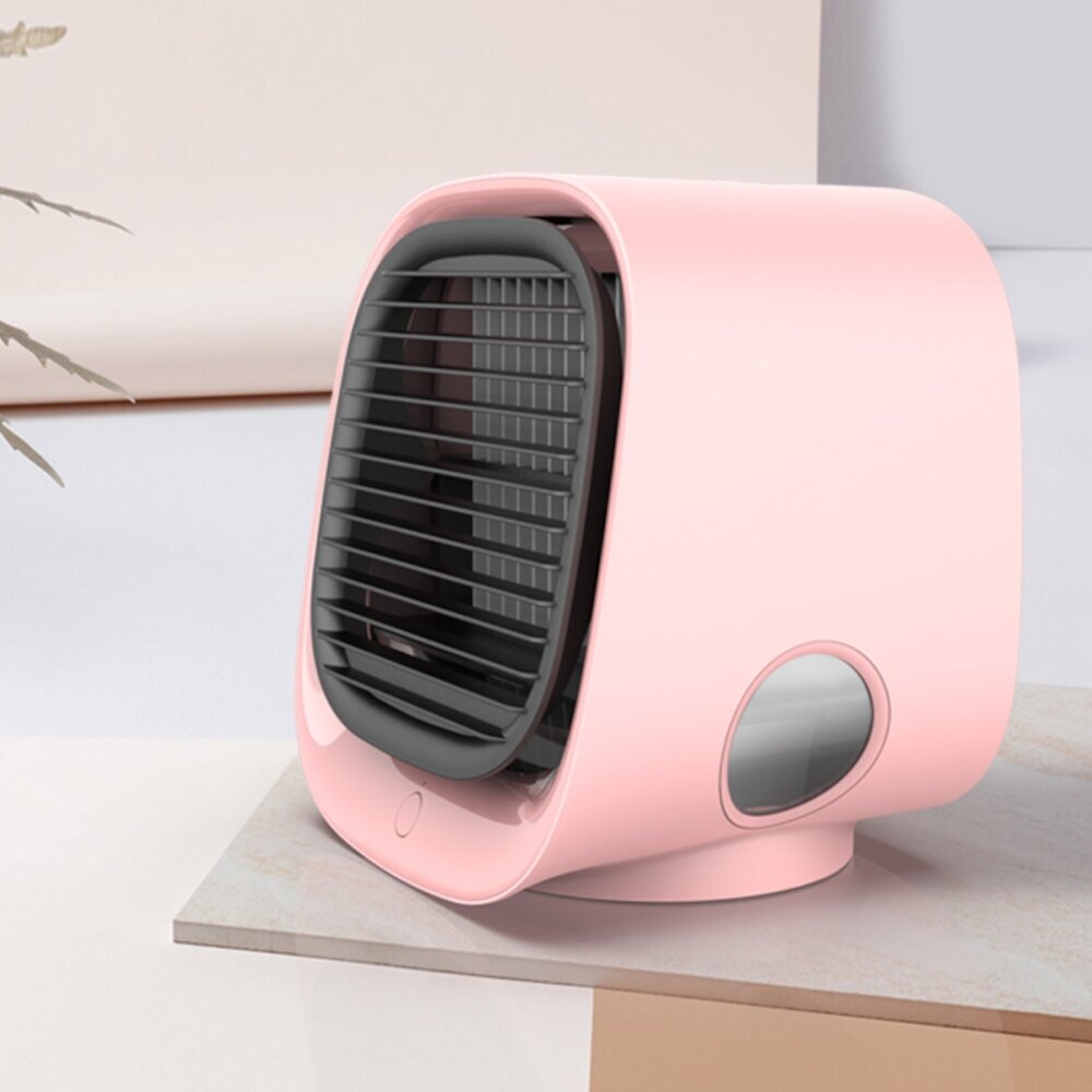 Мини Кондиционер - вентилятор Air Cooler Storm Arctic. 3 скорости и ночная подсветка. Водяное охлаждение и увлажнение.