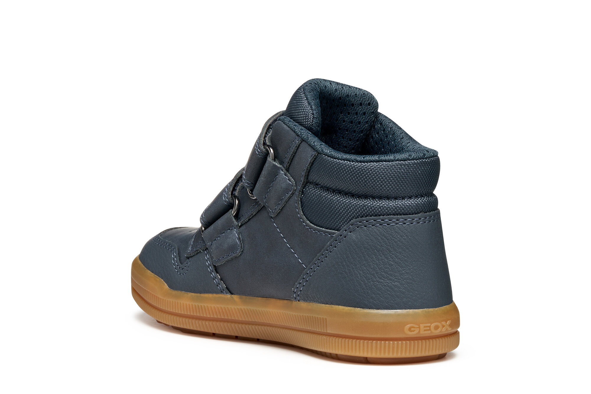 Кроссовки GEOX, размер 28 EU, неви/темно-желтый — фото 1