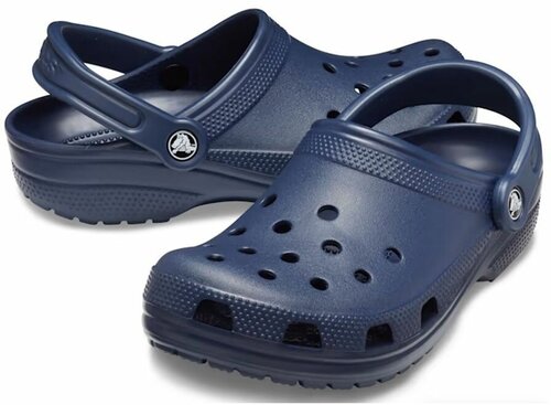 Шлепанцы Crocs, размер 38.5, синий