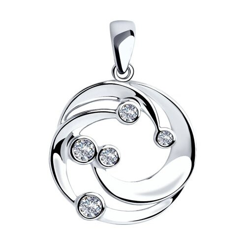 фото Sokolov подвеска из серебра с фианитами 94032312