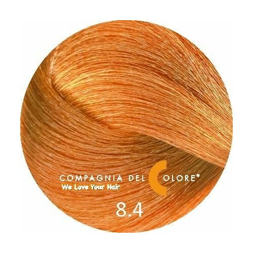 8.4 COMPAGNIA DEL COLORE Светло-русый медный краска для волос 100 МЛ оригинал