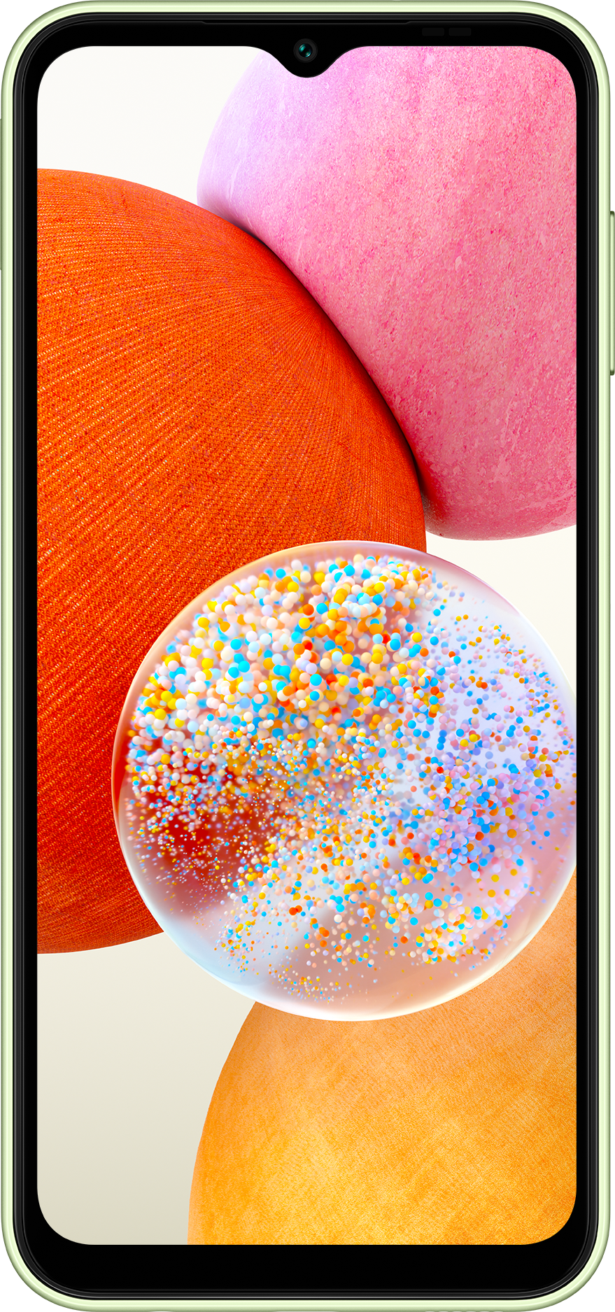 Смартфон Samsung Galaxy A14 4/64Gb (SM-A145FLGDMEA) Light Green - фото №2