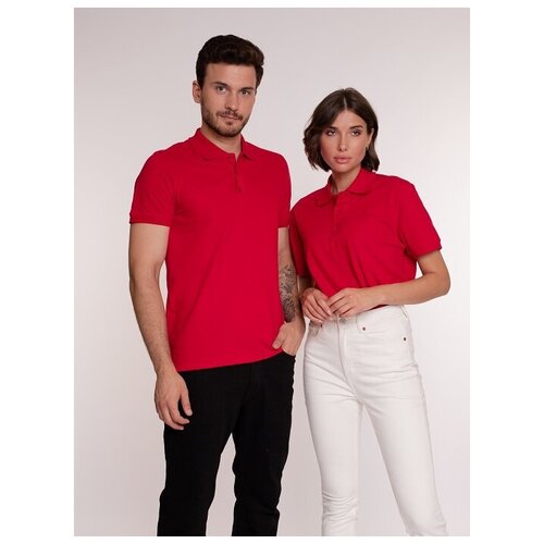 фото Поло uzcotton, размер 64-66\5xl, красный