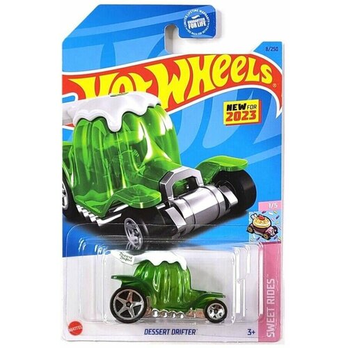 Машинка Hot Wheels (Хот Вилс) 8/250 DESSERT DRIFTER, HKG24-M521 машинка детская hot wheels игрушка коллекционная 1 64 donut drifter