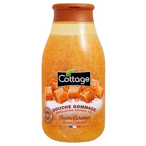 Гель-скраб для душа Cottage Caramel, 270 мл отшелушивающий гель для душа cottage sweet caramel 270 мл