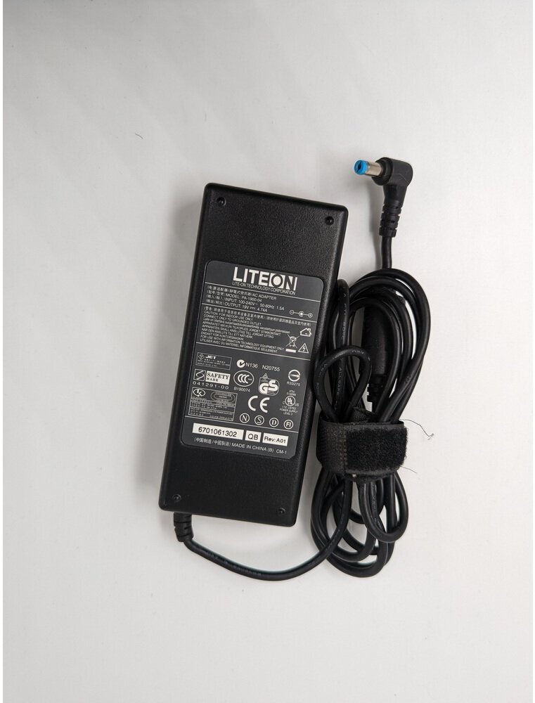 Блок питания LiteOn, PA-1900-04, 19V, 4.74A, 1.7mm * 5.5mm