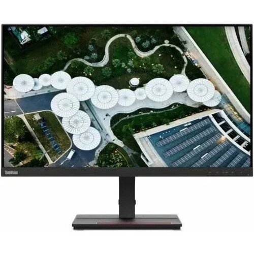 Монитор Lenovo 23.8 ThinkVision TE24-20 черный IPS LED 4ms 16:9 DVI матовая 1000:1 250cd 178гр/178гр 1920x1080 VGA FHD 4.88кг