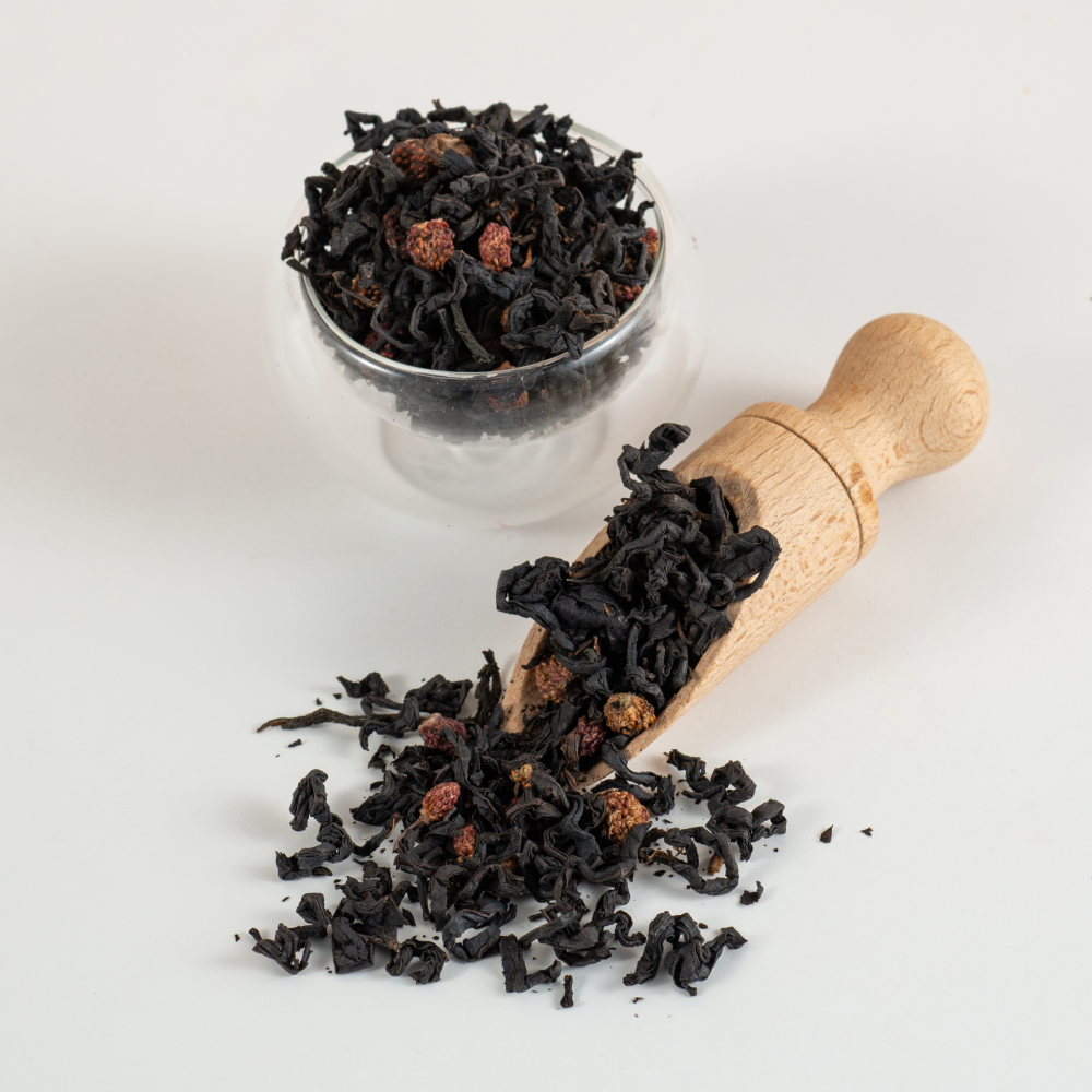 Чай Иван-чай ферментированный с лесной земляникой Предгорья Белухи / Smart Bee, 100 гр - фотография № 4