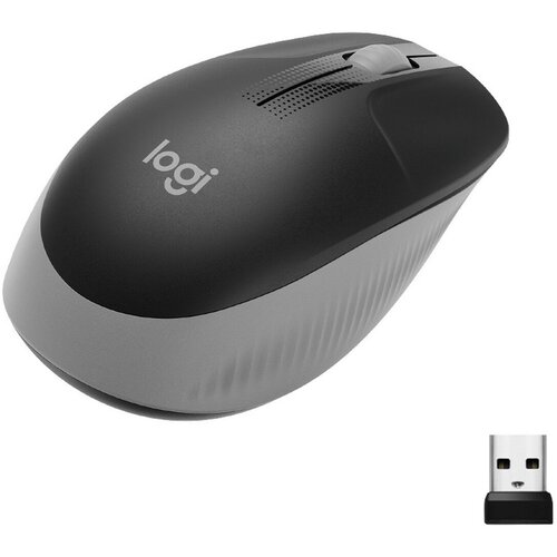 Мышь беспроводная Logitech M190 (910-005906) мышь беспроводная logitech mouse m190 тёмно серый